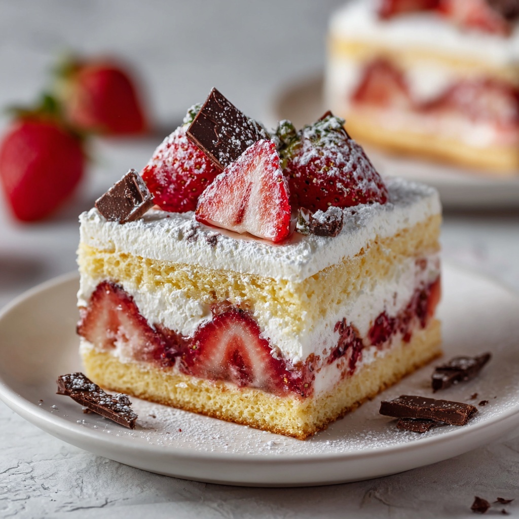 White Chocolate-Strawberry Tiramisu Recipe - Recipe Image