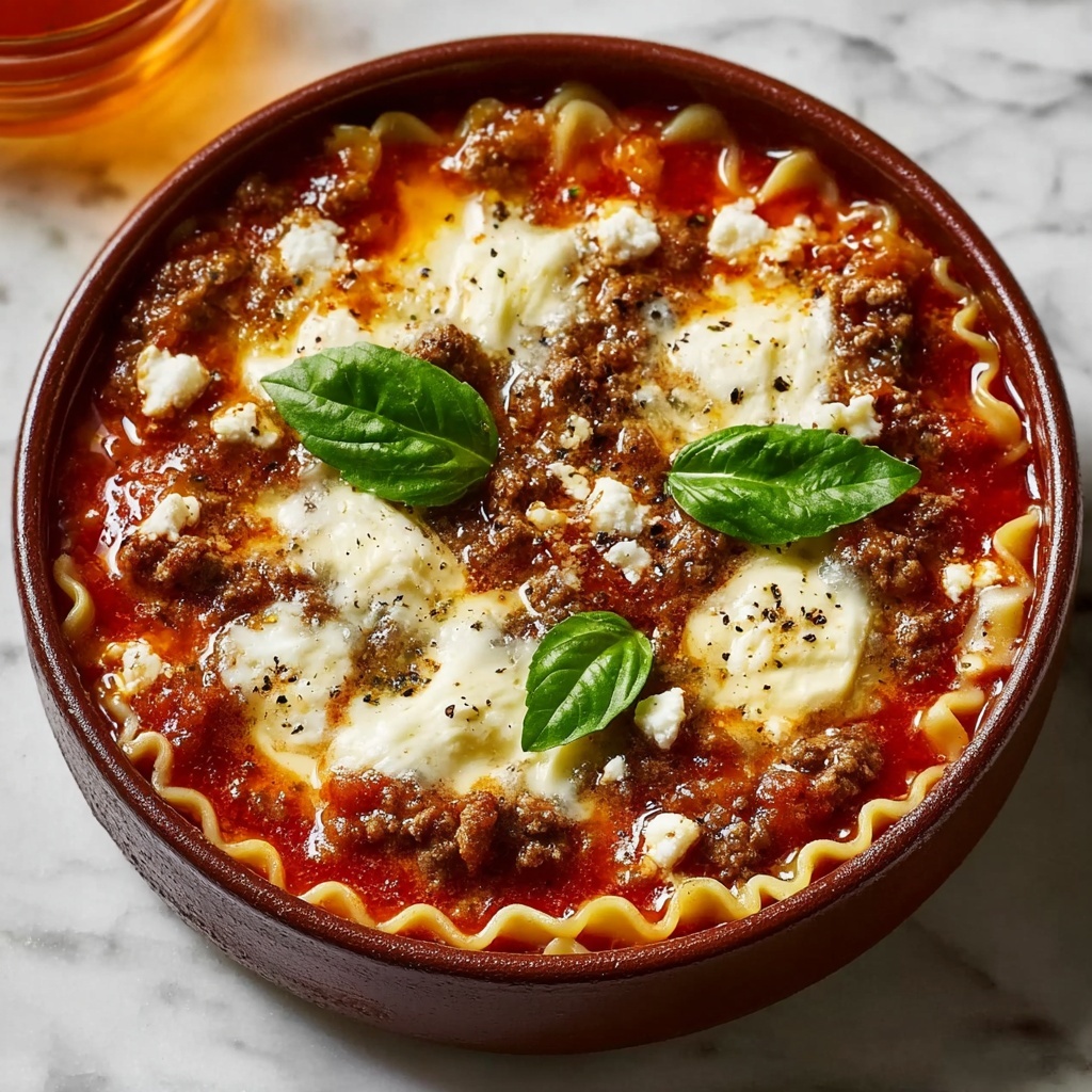 Hearty Lasagna Soup Recipe - Recipe Image