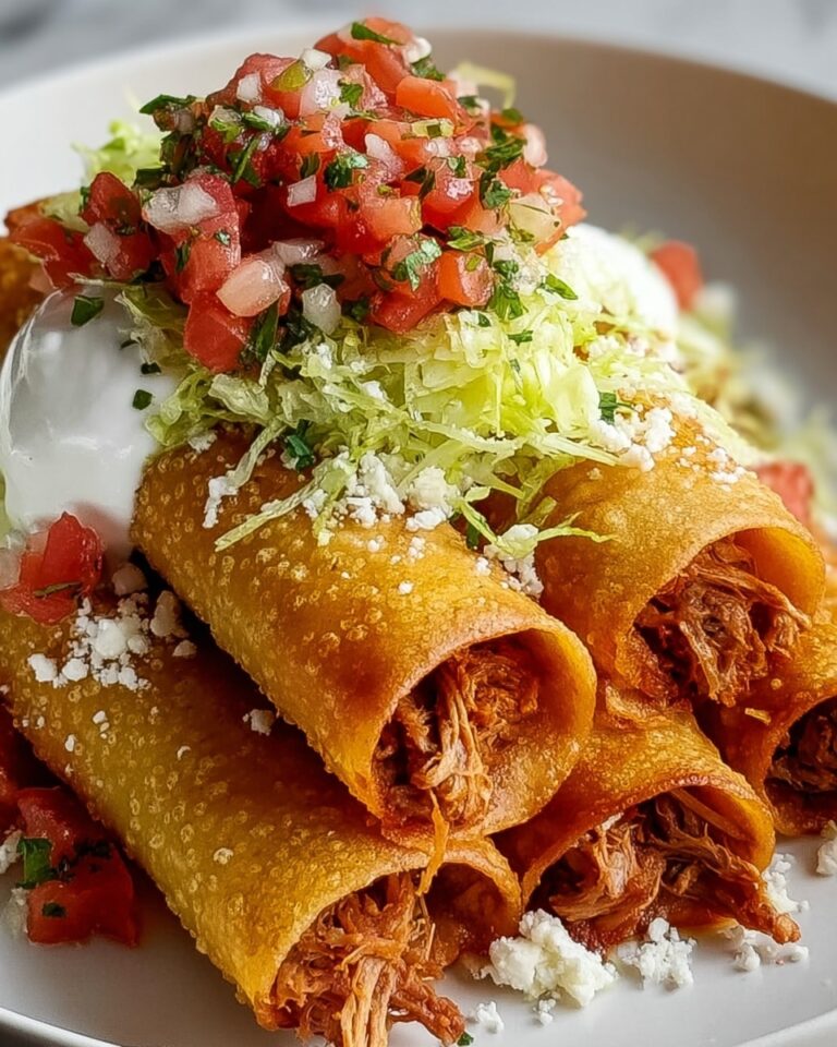 Crispy Chicken Taquitos Recipe