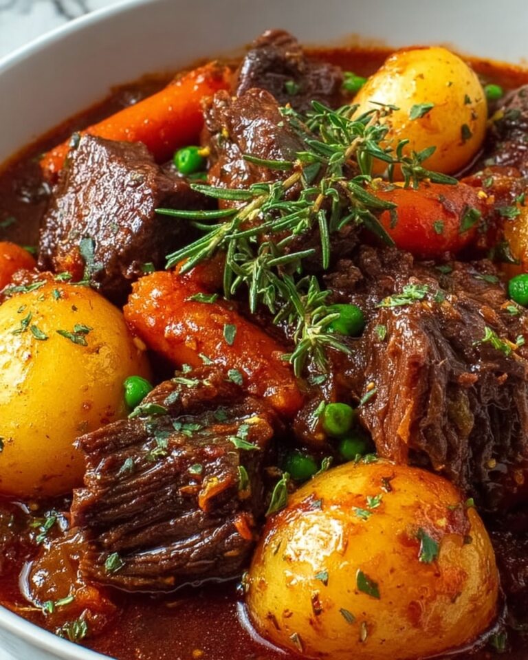 Hearty Slow-Simmered Savory Beef Stew Recipe