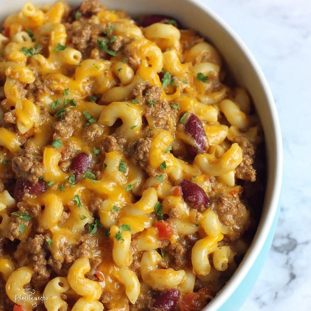 Chili Mac and Cheese Recipe - Recipe Image