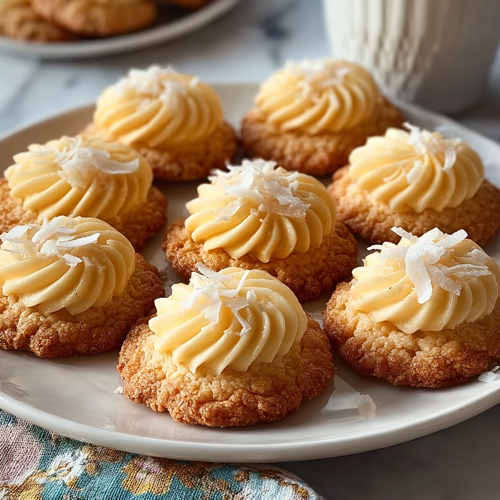 Milky Coconut Biscuits Recipe - Recipe Image