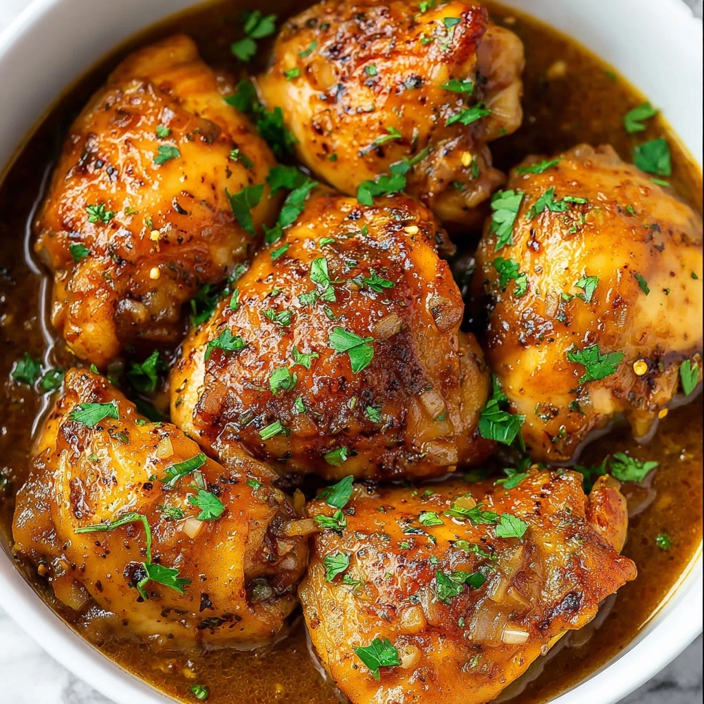 Instant Pot Lemon Butter Chicken Thighs Recipe - Recipe Image