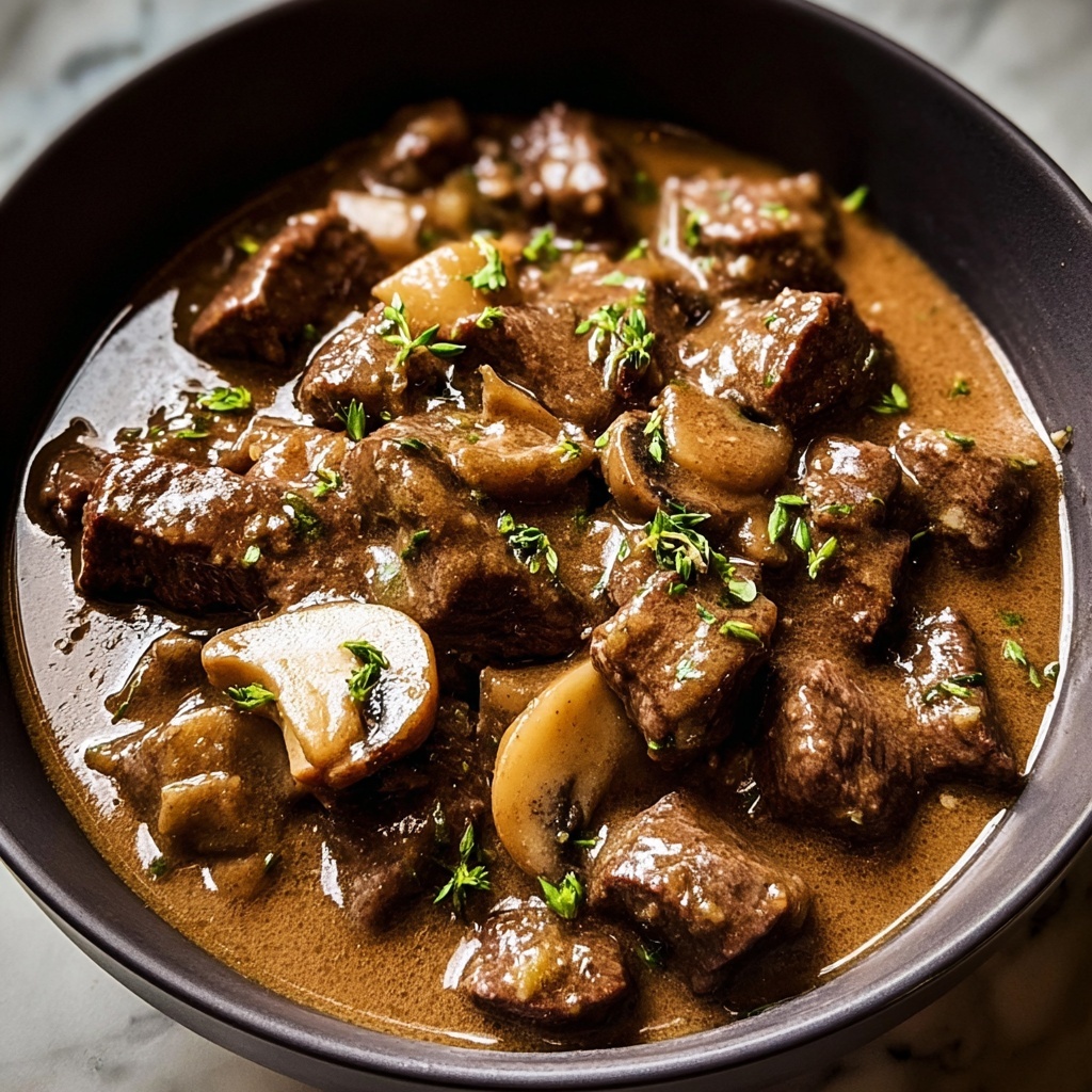 Slow Cooker Beef Stroganoff Recipe - Recipe Image