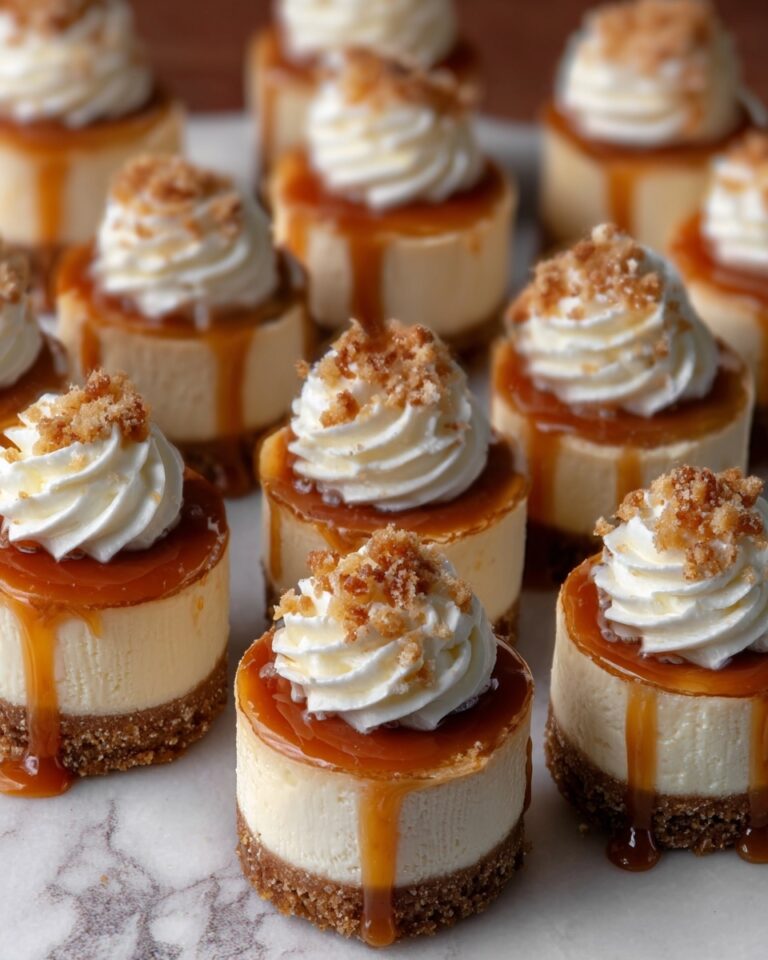 Mini Dulce de Leche Cheesecakes Recipe