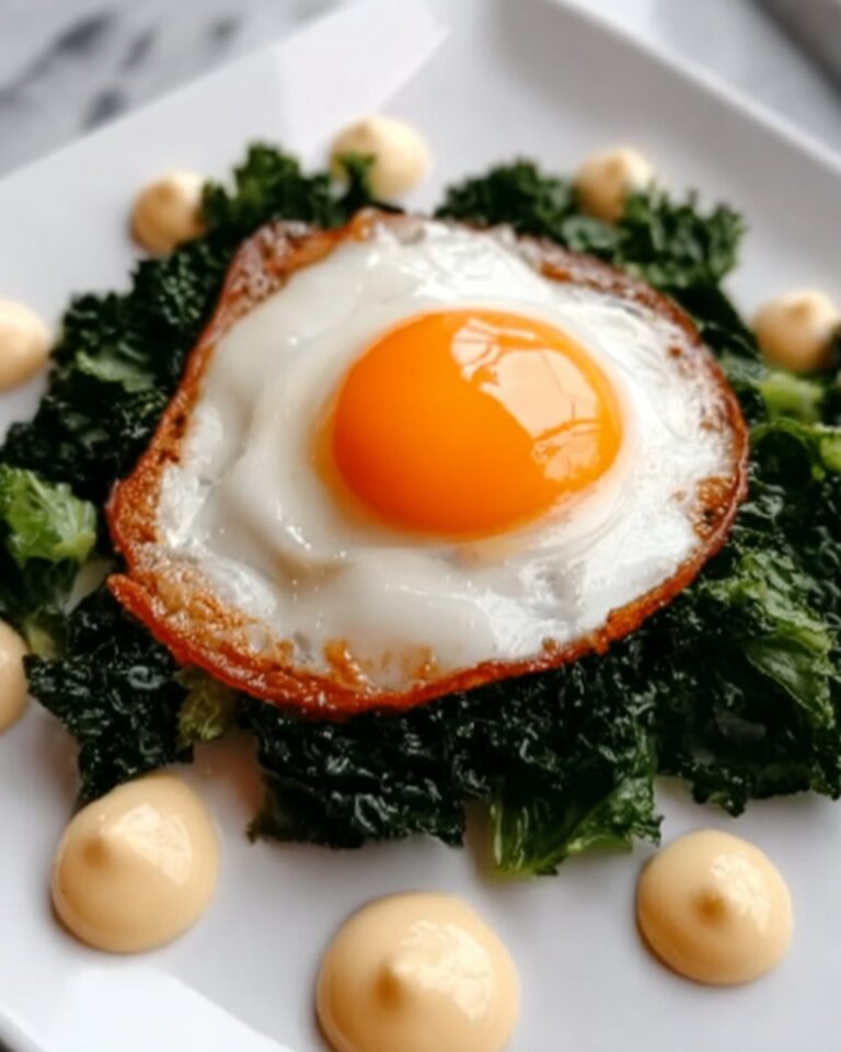 Sautéed Greens with Fried Eggs Recipe