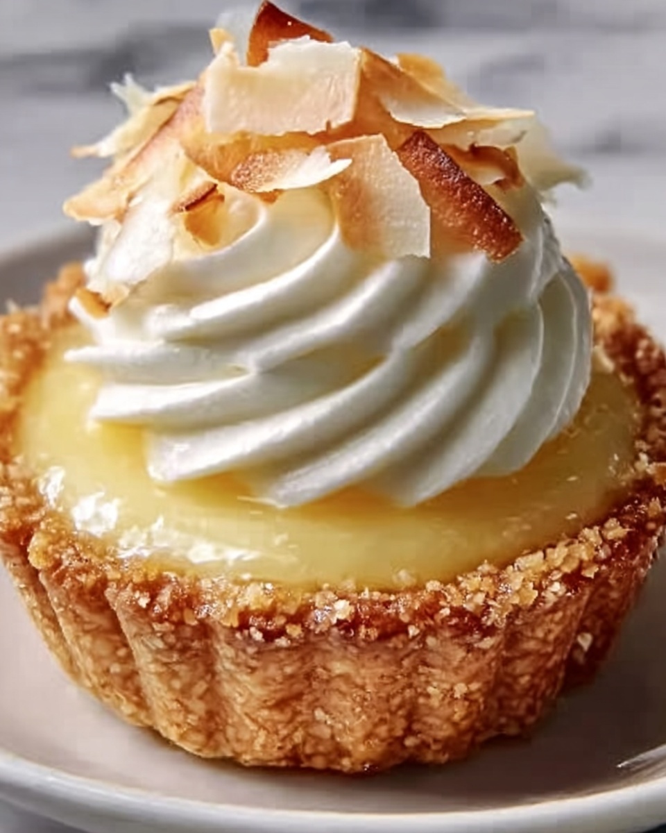 Mini Coconut Cream Pies Recipe - Recipe Image
