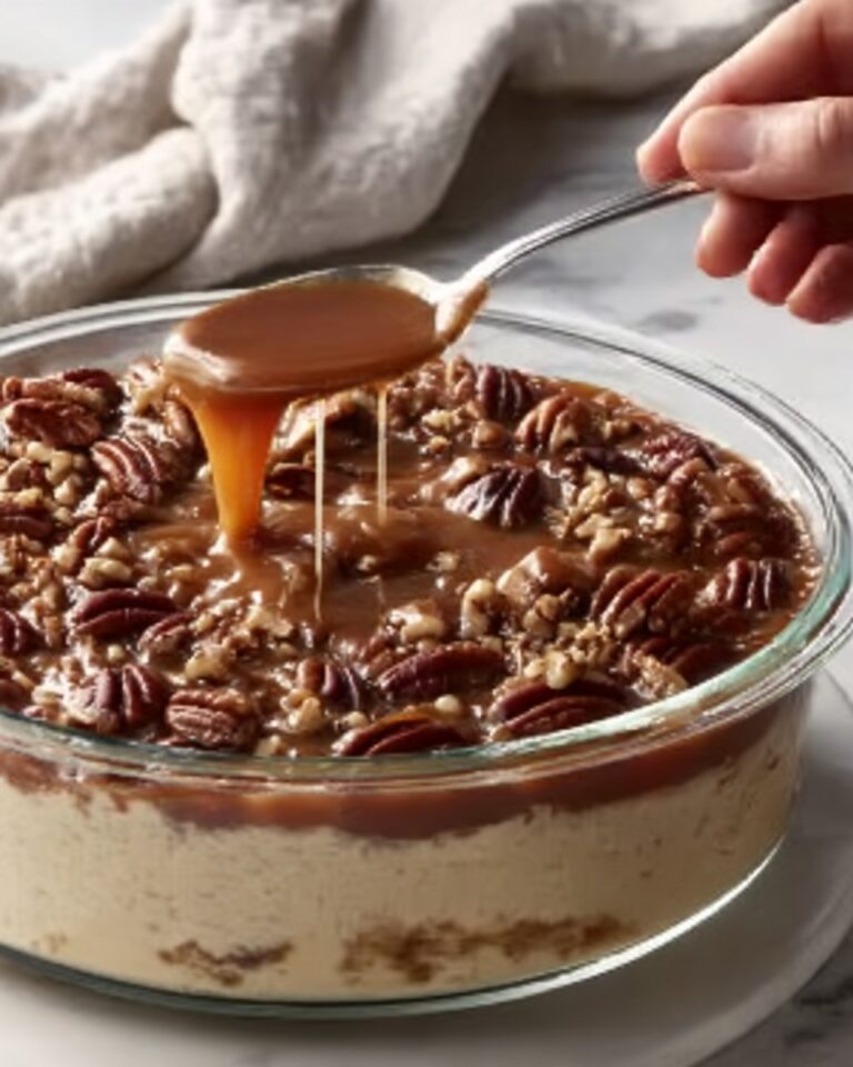 Caramel Pecan Dump Cake Recipe