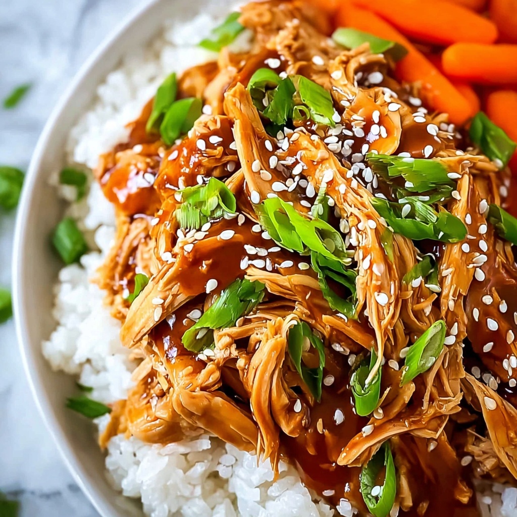 Savory Crock Pot Teriyaki Chicken for Effortless Family Dinners Recipe - Recipe Image