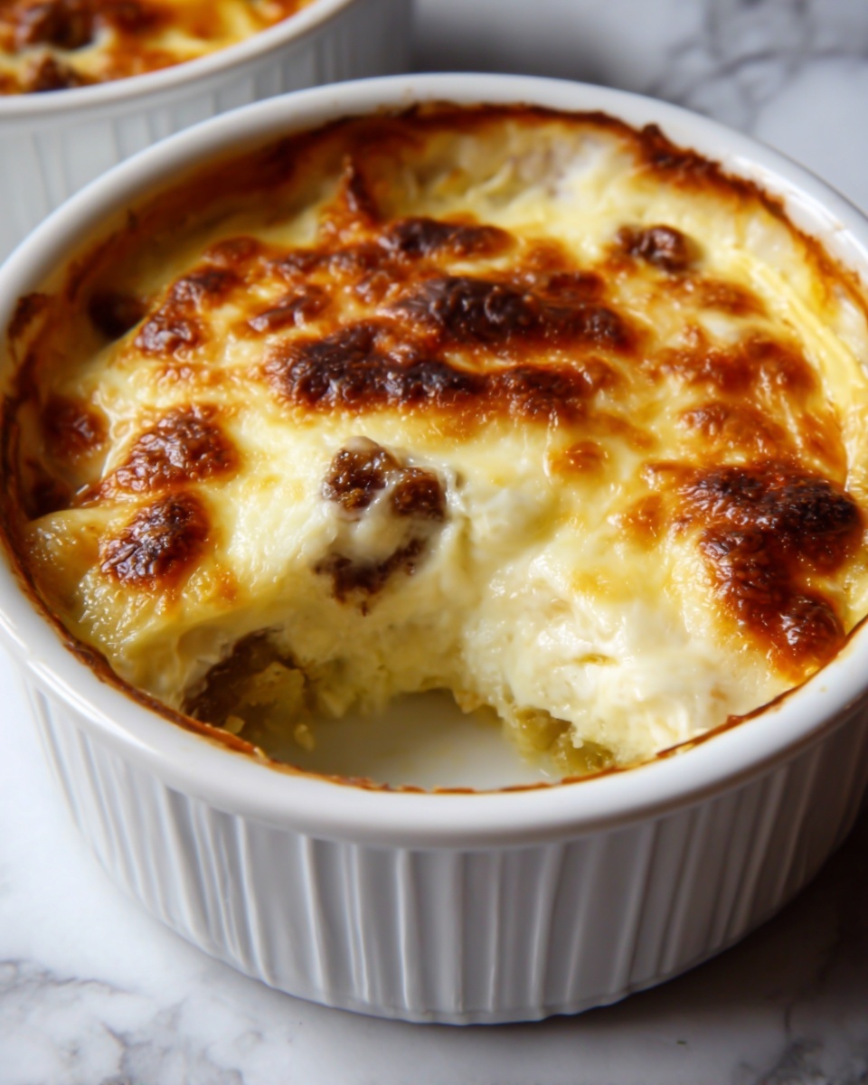 Chile Relleno Soup with Cheddar and Cream Cheese Recipe - Recipe Image