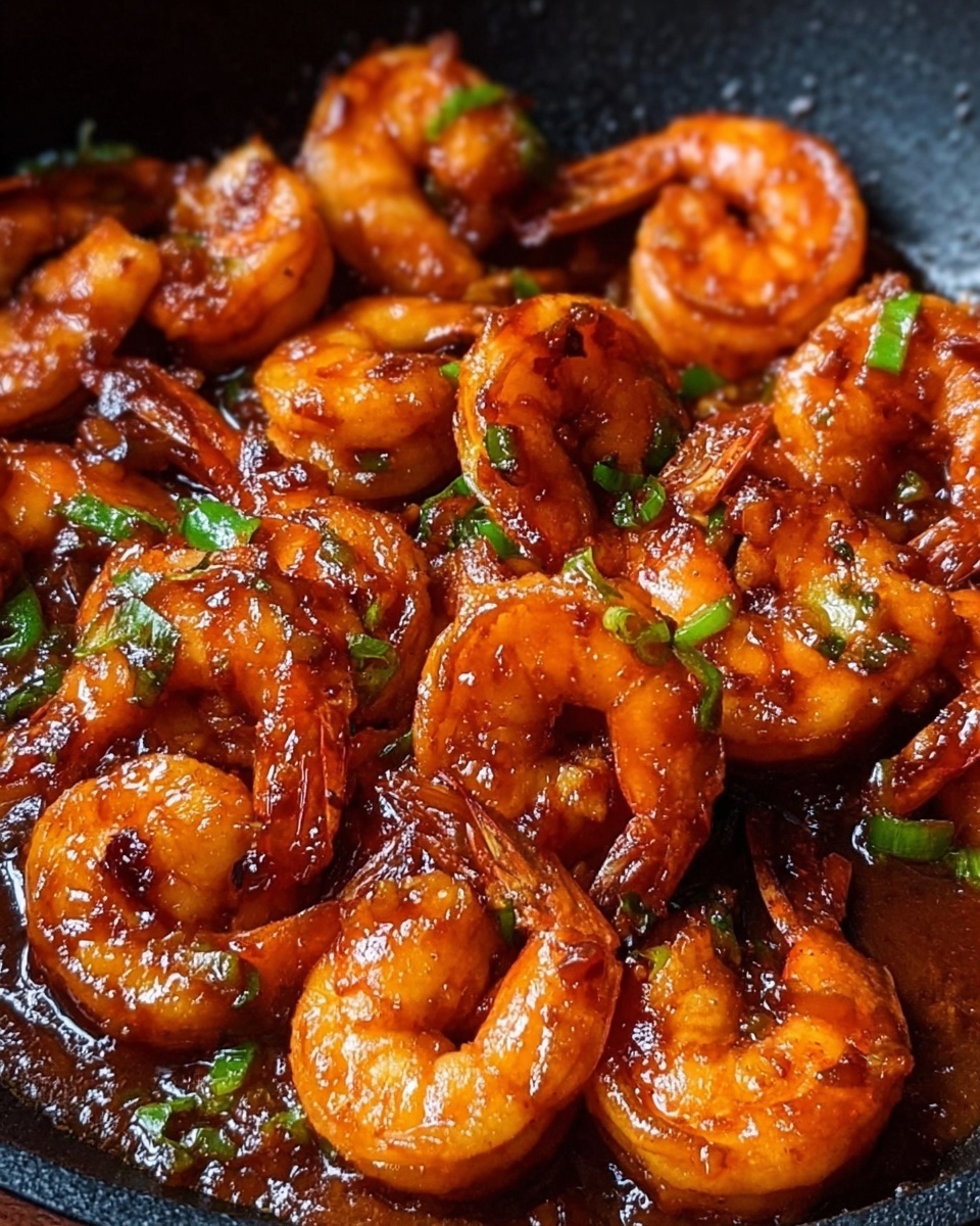Sweet and Spicy Gochujang Shrimp Recipe - Recipe Image