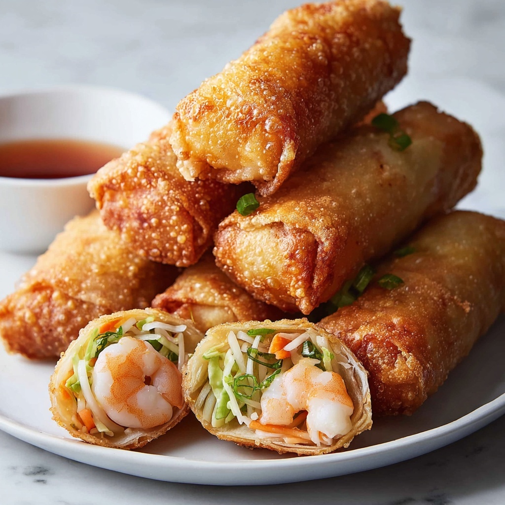Shrimp Egg Rolls Recipe - Recipe Image