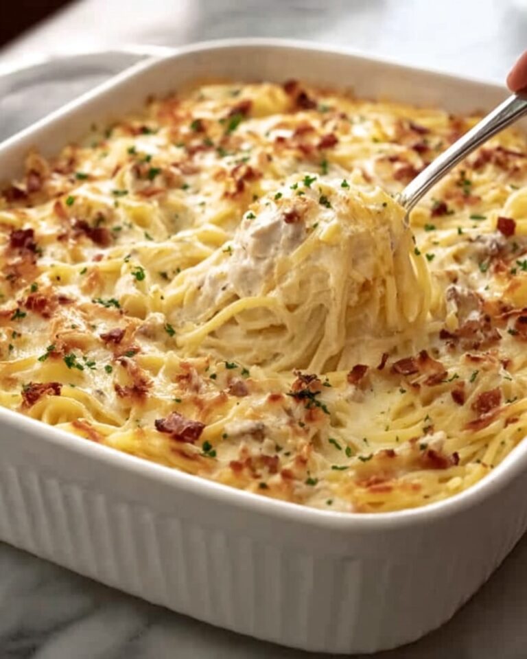 Easy Chicken Noodle Casserole Recipe