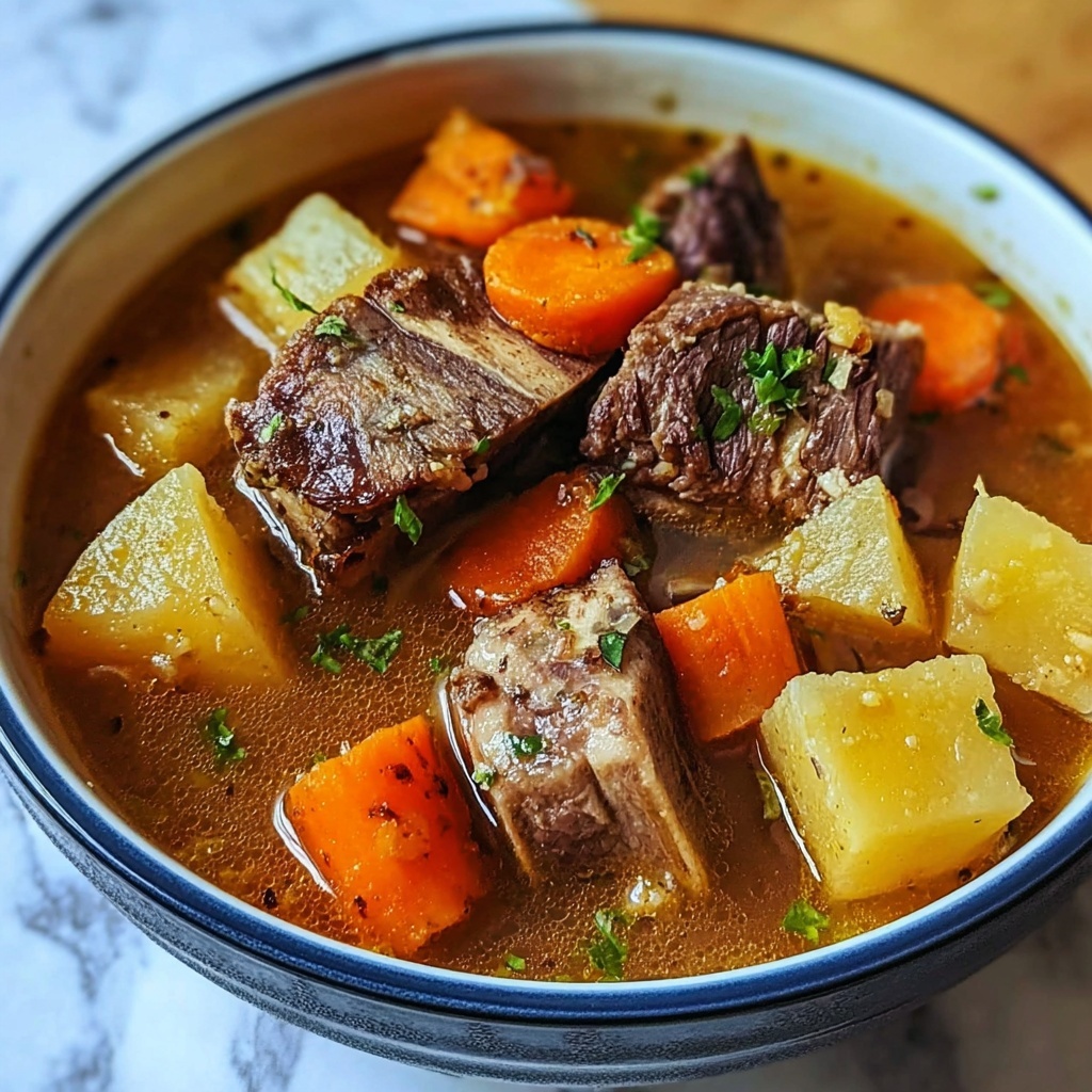 Apple Carrot Beef Rib Soup Recipe - Recipe Image