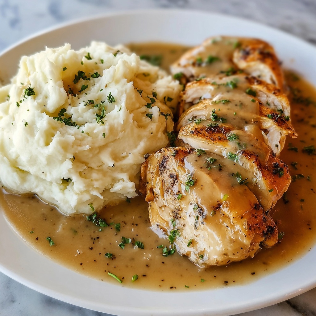 Crockpot Chicken and Gravy Recipe - Recipe Image