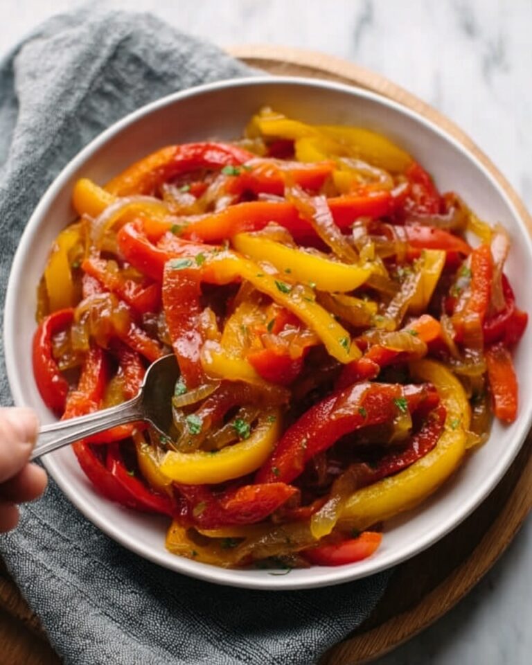 Peperonata – Italian Stewed Peppers Recipe