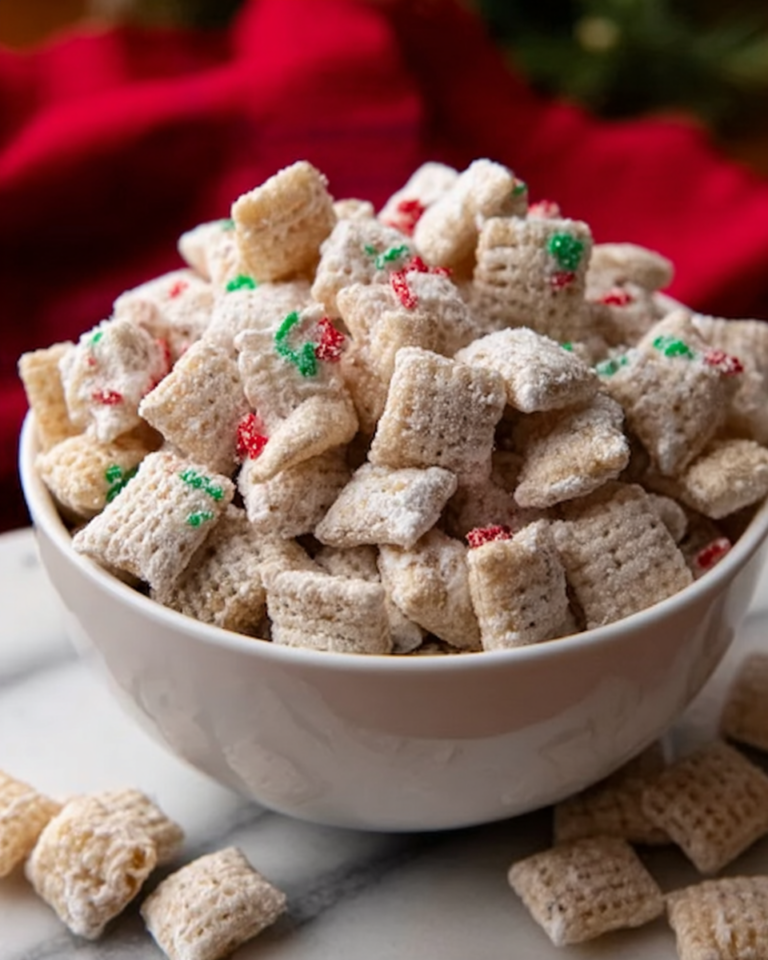 Reindeer Food (Christmas Puppy Chow) Recipe