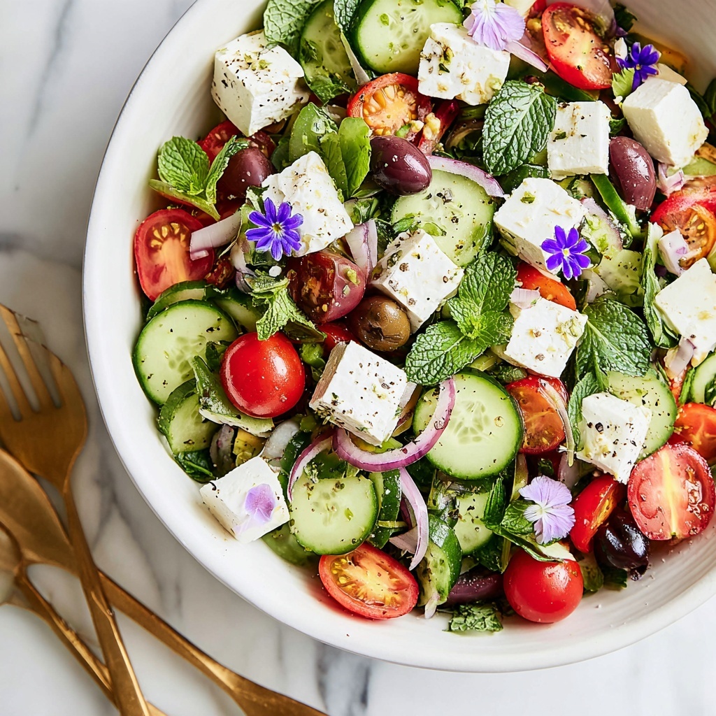 Classic Greek Salad Recipe - Recipe Image