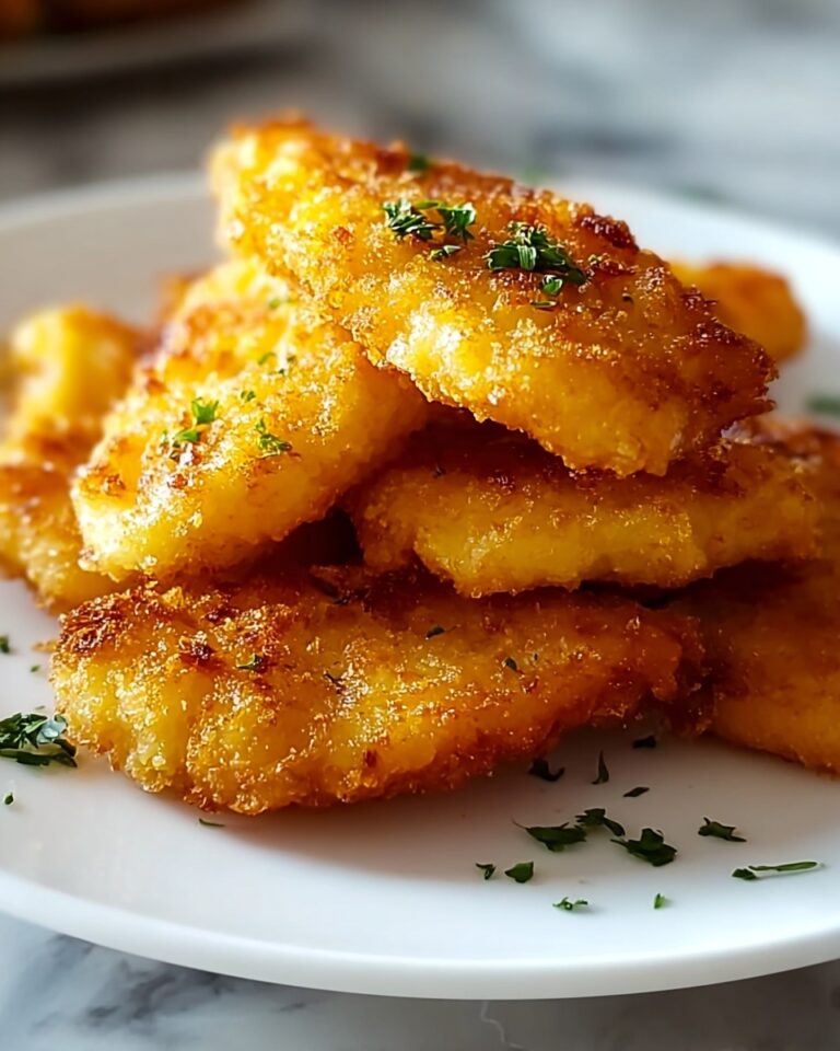 Oven-Baked Crispy Parmesan Chicken Tenders Recipe