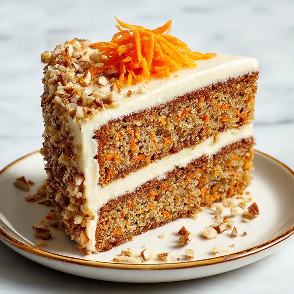 Healthy Oatmeal Carrot Cake Recipe - Recipe Image
