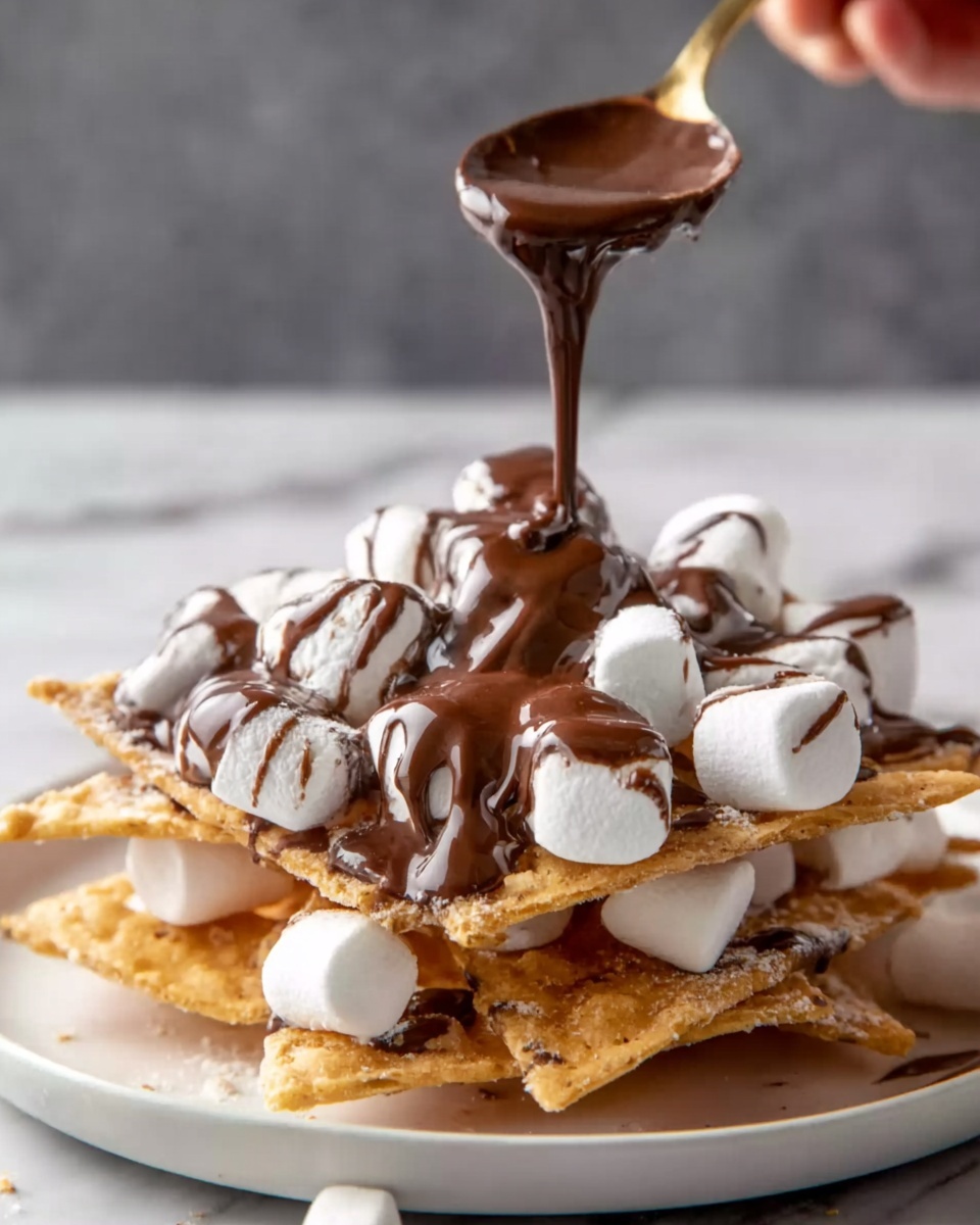 S’mores Nachos: A Fun and Irresistible Twist on a Classic Treat Recipe - Recipe Image