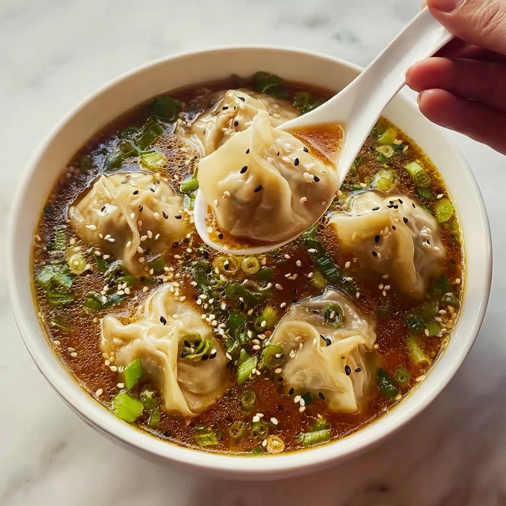 Instant Pot Spicy Dumpling Soup Recipe - Recipe Image