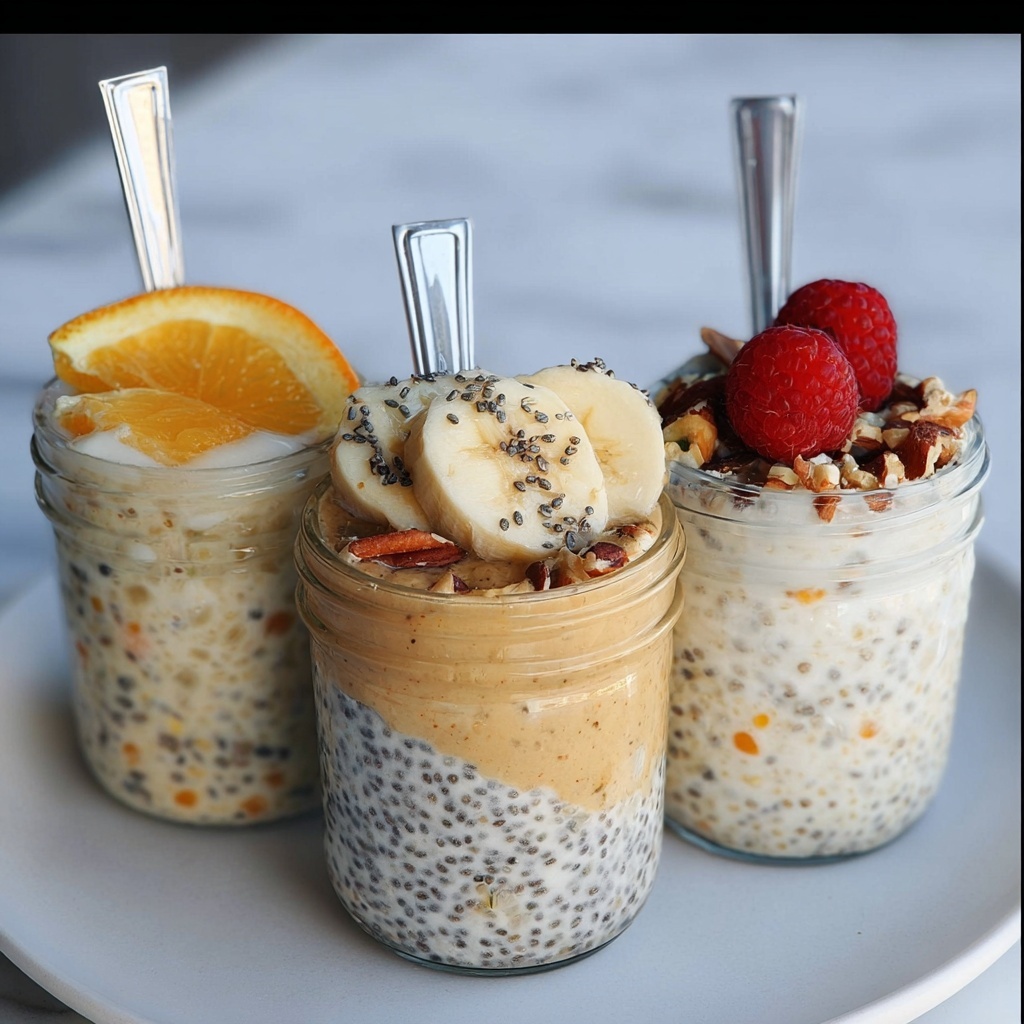 High Protein Overnight Oats Recipe - Recipe Image