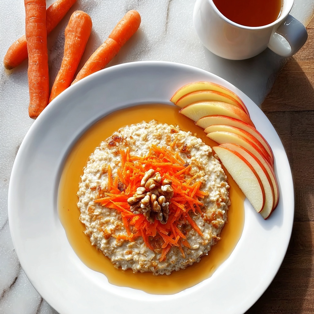 Carrot Apple Oatmeal Recipe - Recipe Image