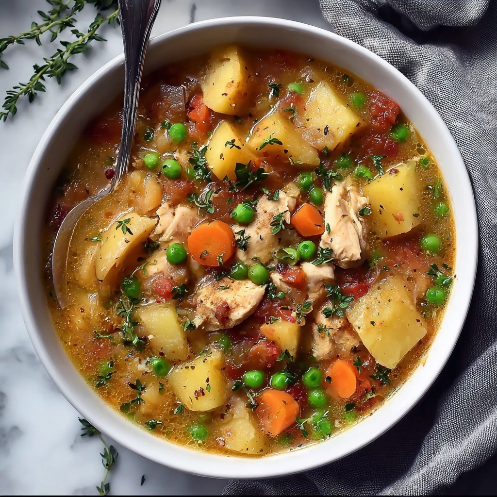Slow Cooker Chicken Stew Recipe - Recipe Image