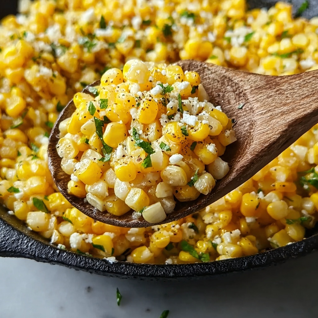 Honey Butter Skillet Corn Recipe - Recipe Image