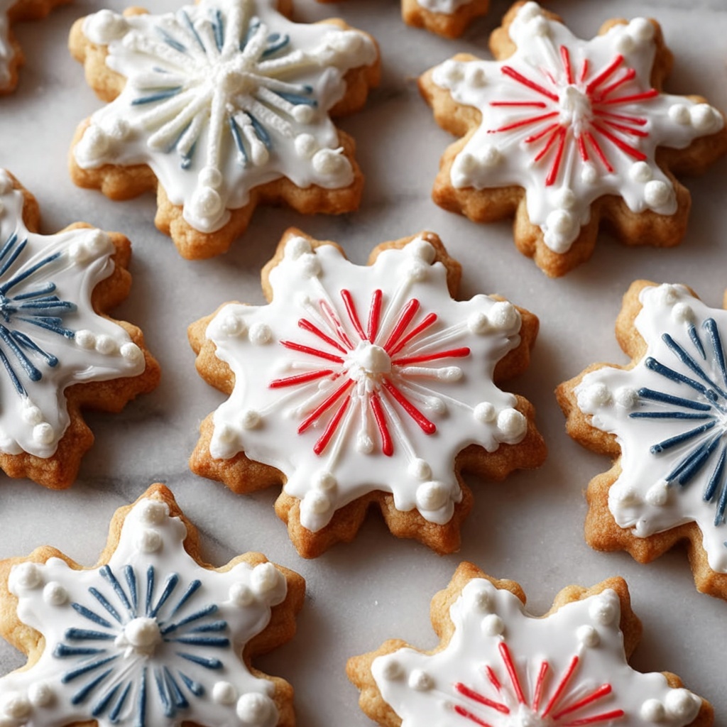 Firework Cookies Recipe - Recipe Image