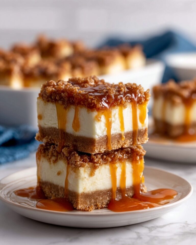 Apple Cheesecake Bars with Cinnamon Streusel Recipe