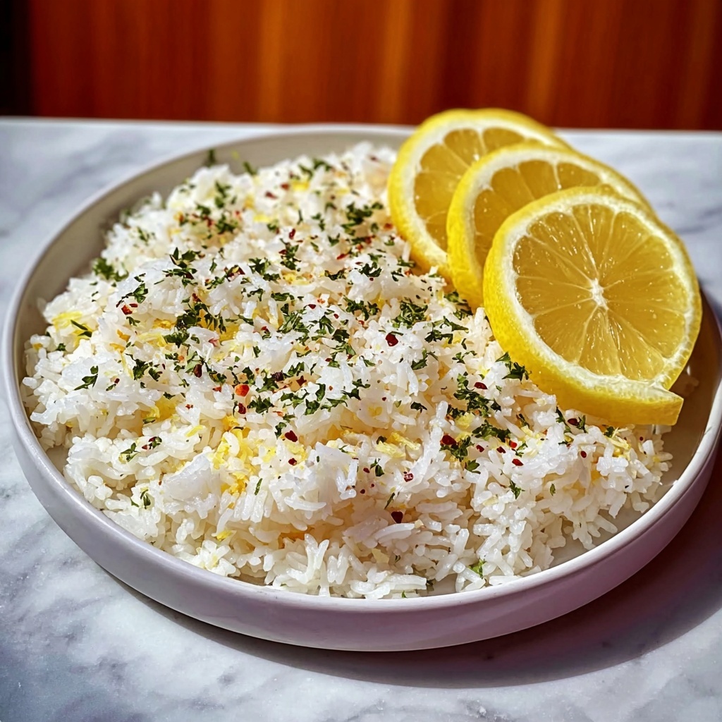 Easy Greek Lemon Rice Recipe - Recipe Image