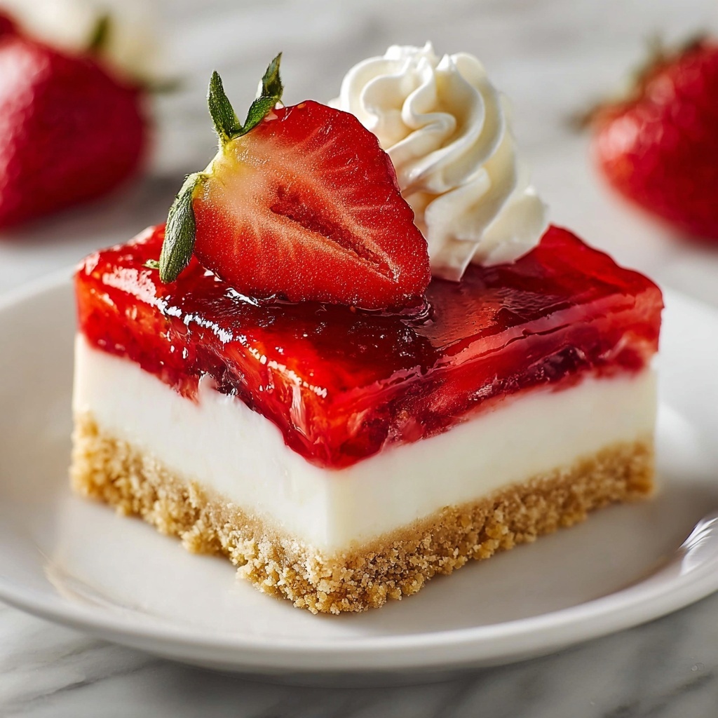 Jello Pretzel Salad Recipe - Recipe Image