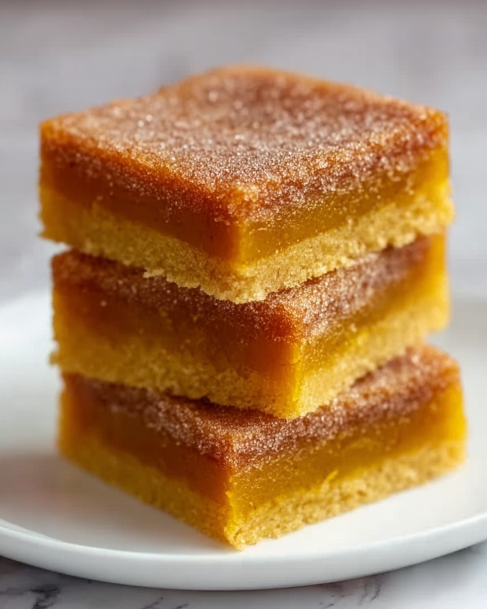 Pumpkin Snickerdoodle Blondies Recipe - Recipe Image