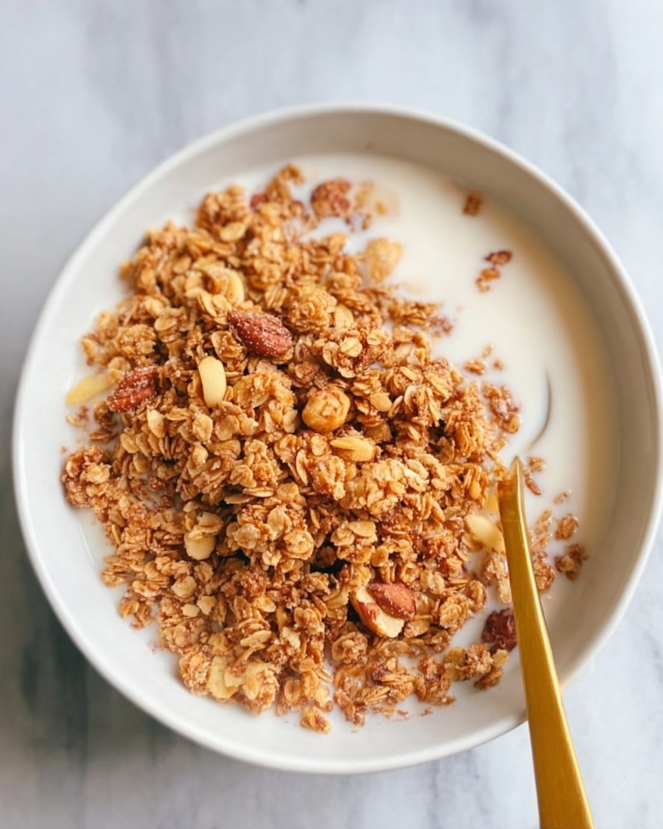 Pumpkin Oatmeal Granola Recipe - Recipe Image