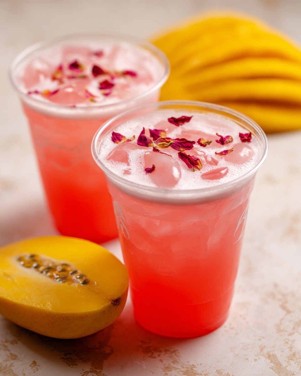 Mango Dragonfruit Refresher Recipe - Recipe Image