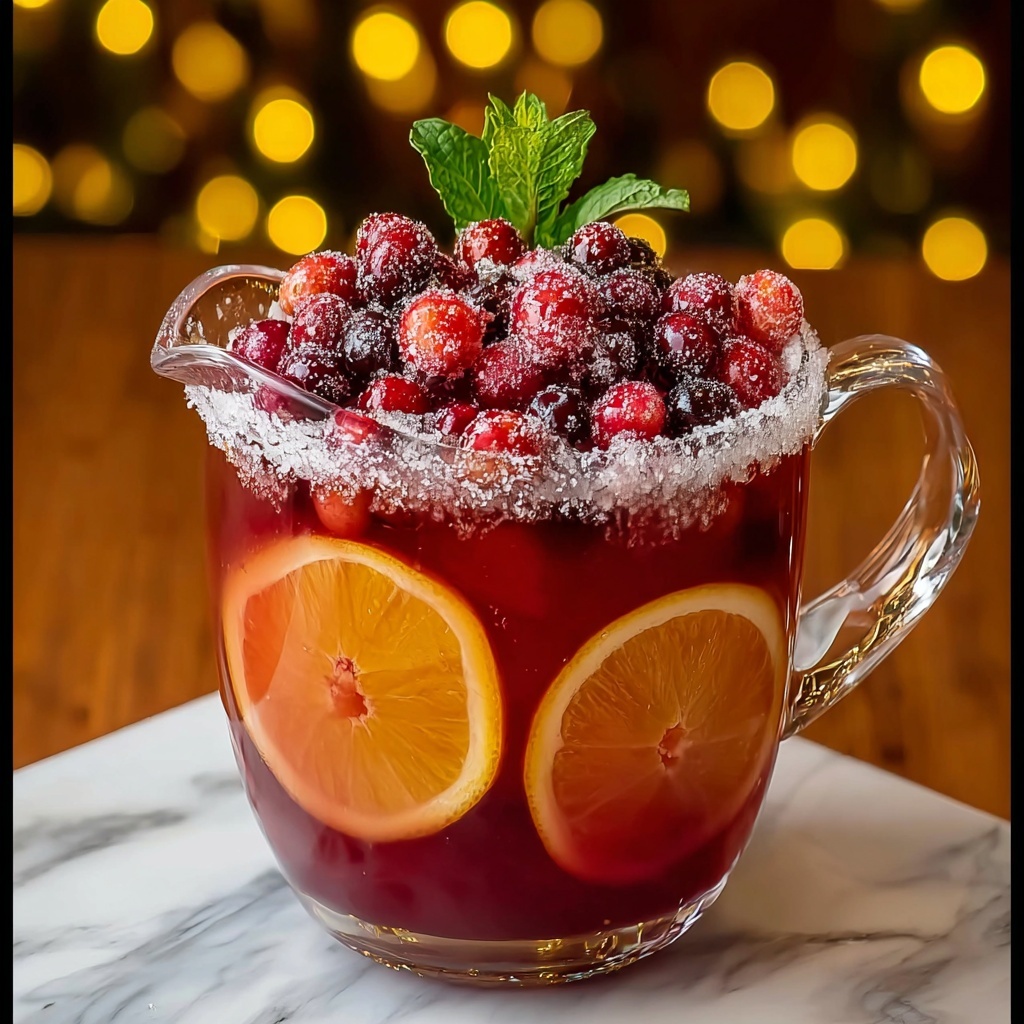 Festive & Flavorful Frost Christmas Punch Recipe - Recipe Image