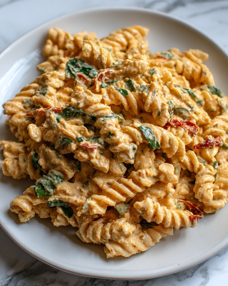 Crock Pot Salsa Ranch Chicken Pasta Recipe - Recipe Image