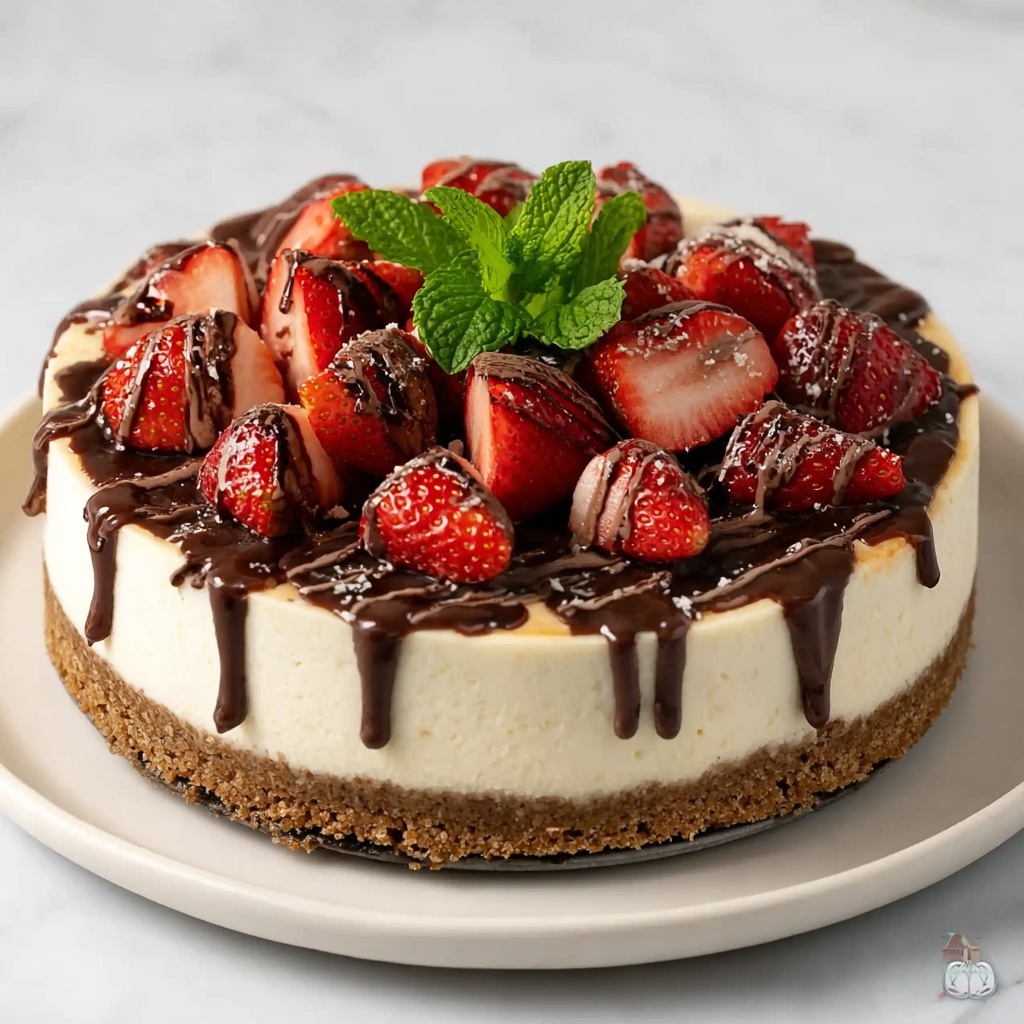New York Cheesecake Made in Blender Recipe - Recipe Image