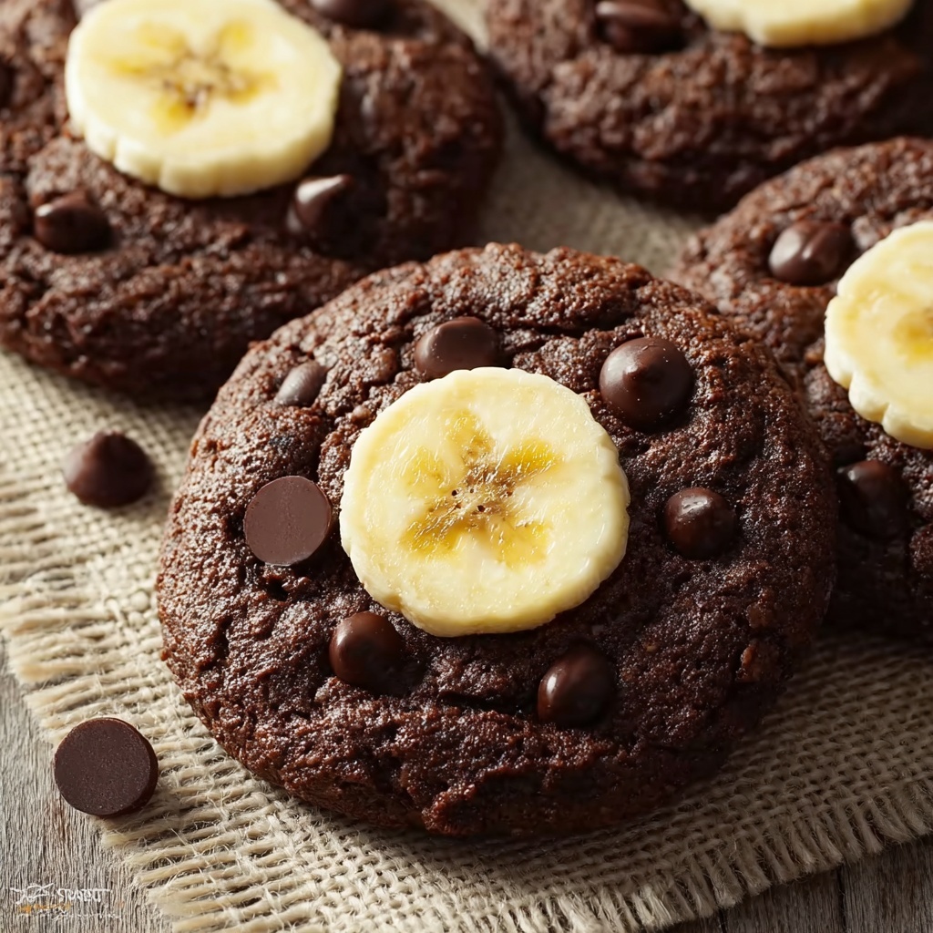 Banana Brownie Mix Cookies Recipe - Recipe Image