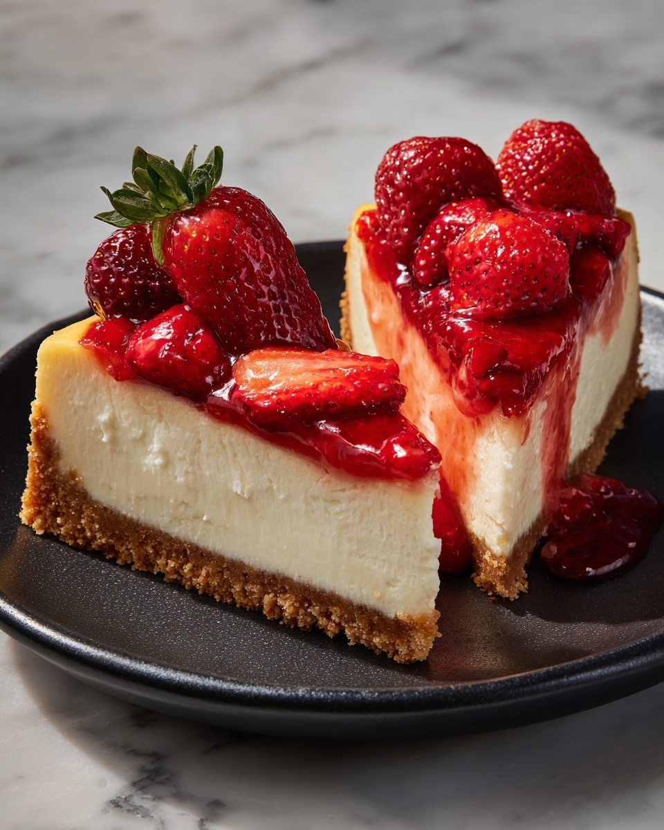 Easiest No-Bake Cherry Cheesecake Recipe - Recipe Image