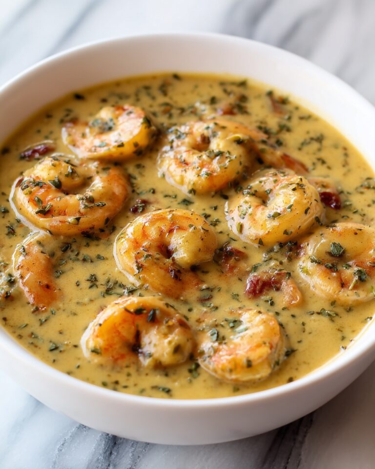 Sautéed Shrimp in Creamy Saffron Sauce Recipe
