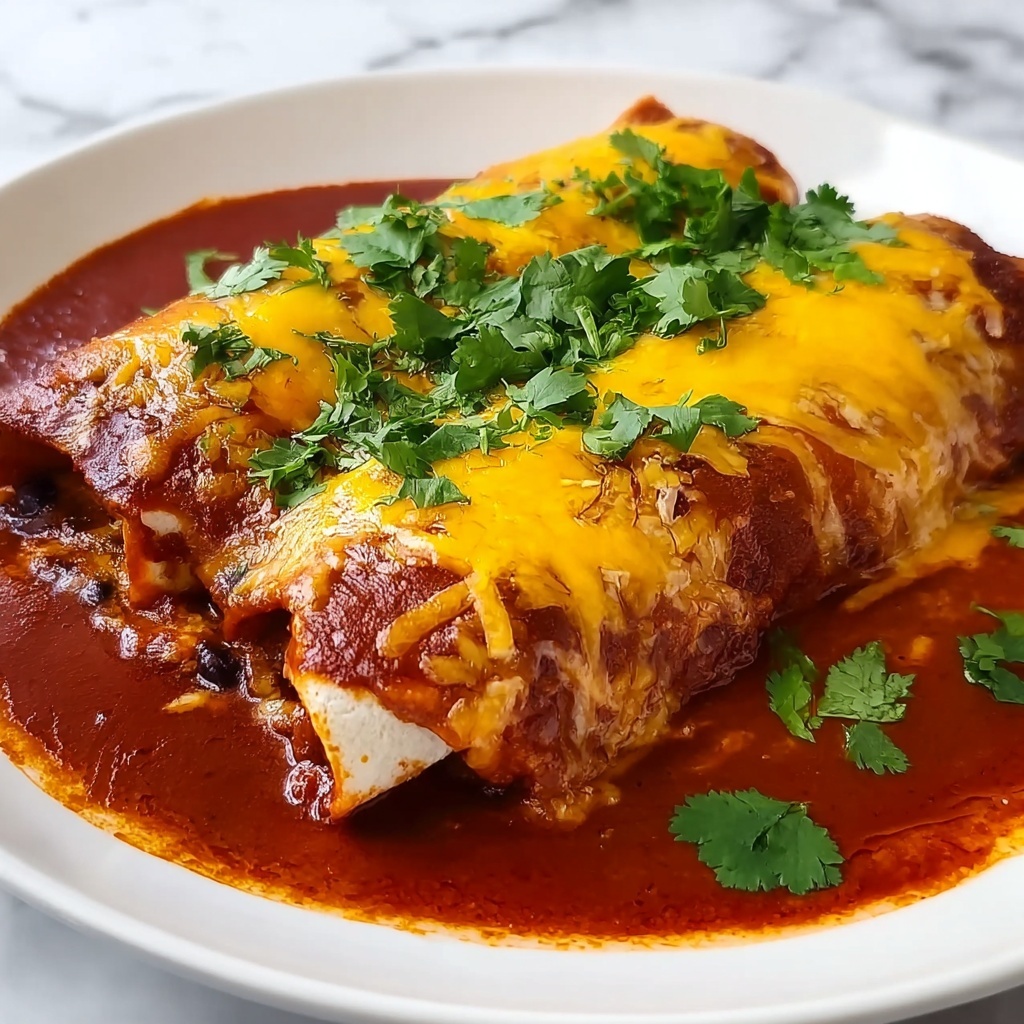 Bean and Cheese Enchiladas Recipe - Recipe Image