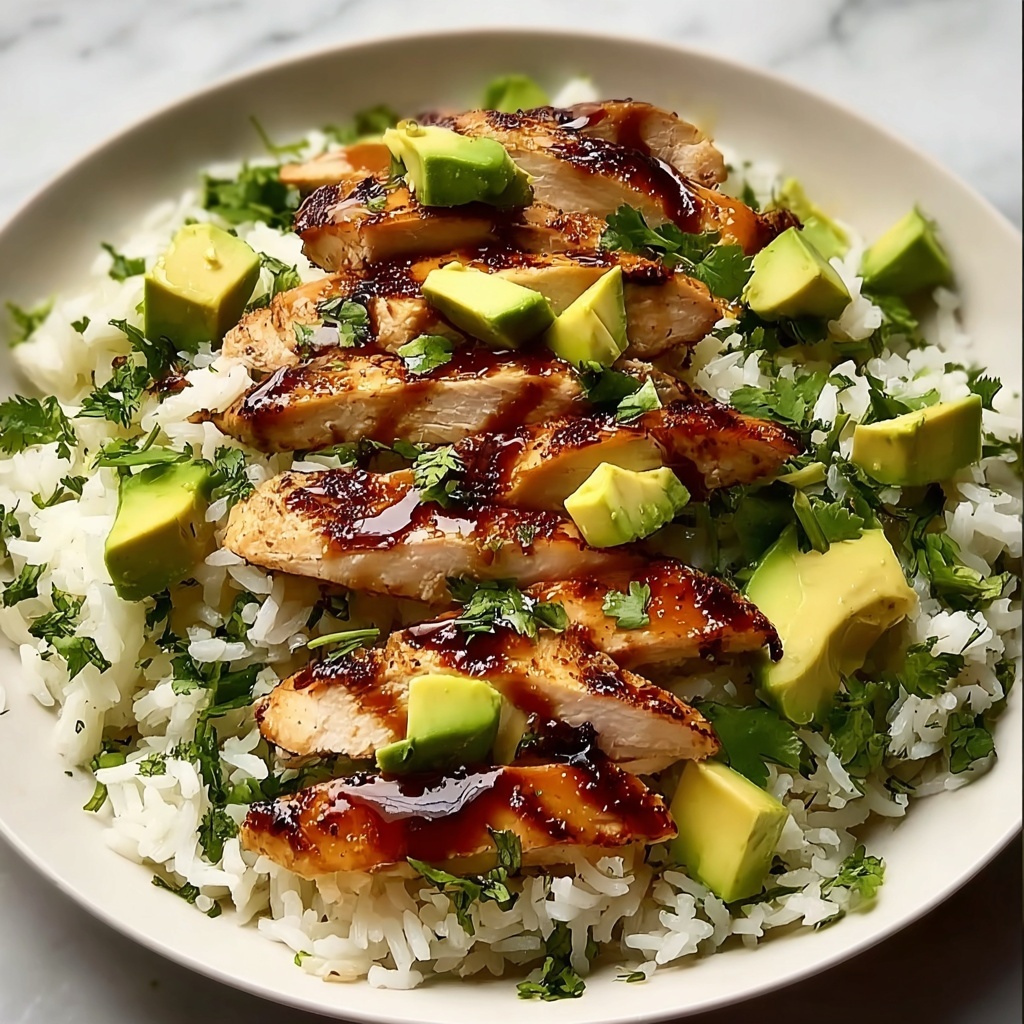 Honey Lime Chicken Avocado Rice: 7 Tasty Secrets You'll Love Recipe - Recipe Image