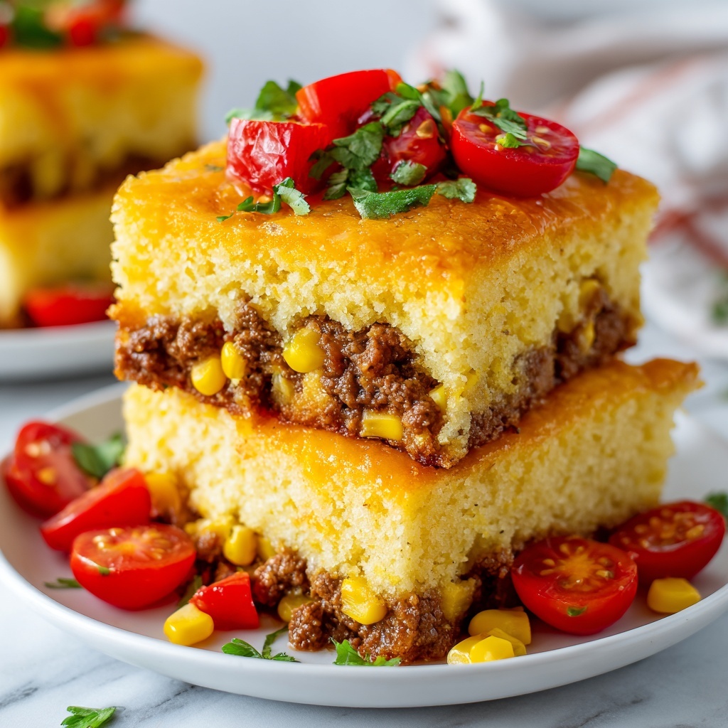 Jiffy Cornbread Taco Bake Recipe - Recipe Image