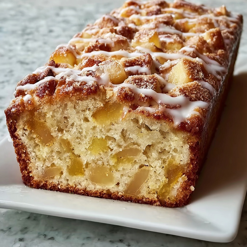 Country Apple Fritter Bread: Cozy & Delicious Apple Dessert Loaf Recipe - Recipe Image