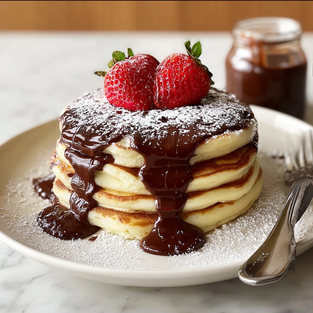 Decadent Boston Cream Pie Pancakes Recipe - Recipe Image