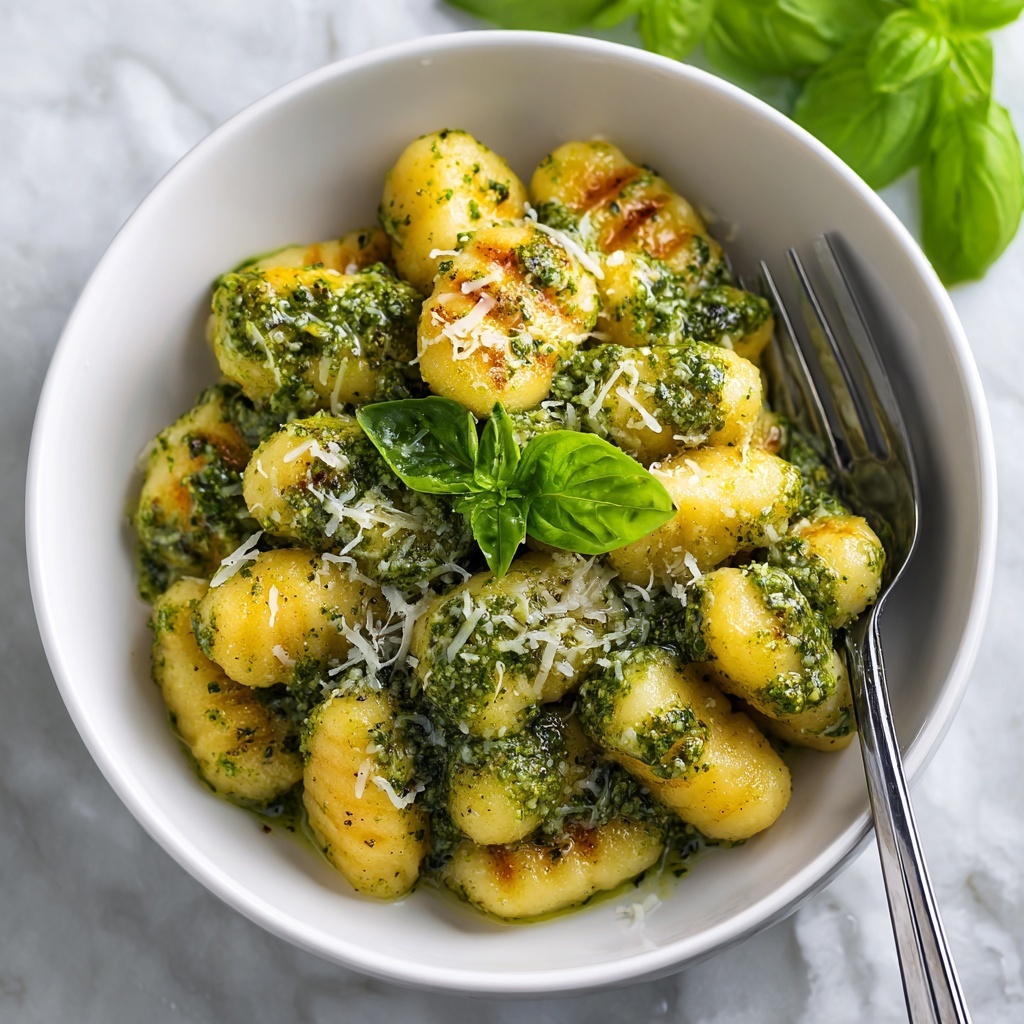 Pesto Gnocchi Recipe - Recipe Image