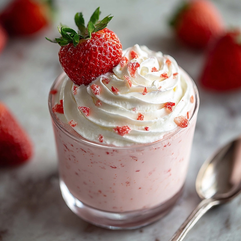 Strawberry Mousse Recipe - Recipe Image